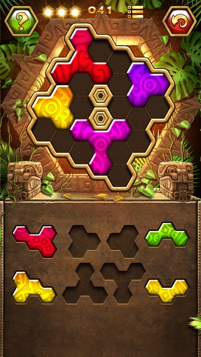 Screenshots of Montezuma Puzzle 3 for iPhone