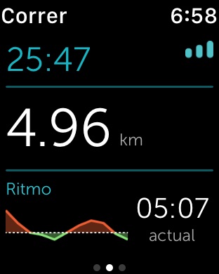 Captura de pantalla del iPhone 2