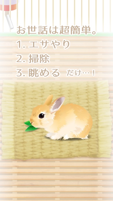 癒しのウサギ育成ゲームのスクリーンショット2 癒しのウサギ育成ゲームのスクリーンショット2