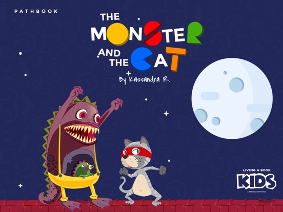 Monster and Cat - Interactive story Play Book game Screenshots