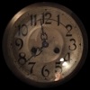Alte Uhr+Wetter
