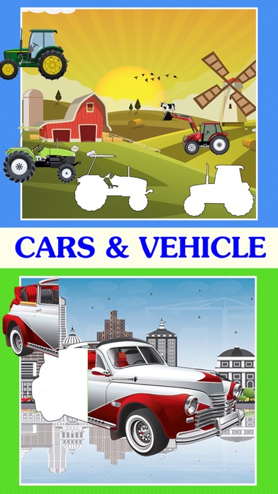 Kids vehicle games : Car and truck puzzle App Download  Android APK