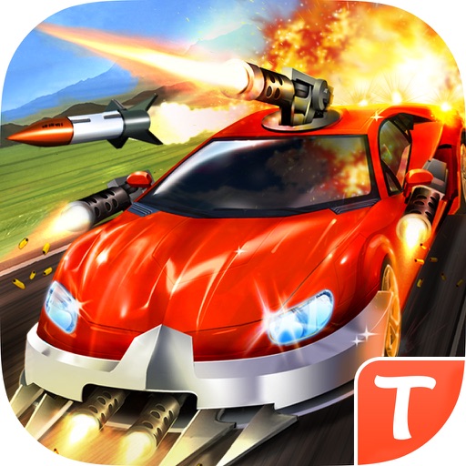 Road Riot Combat Racing- schnelle Autos, große Waffen