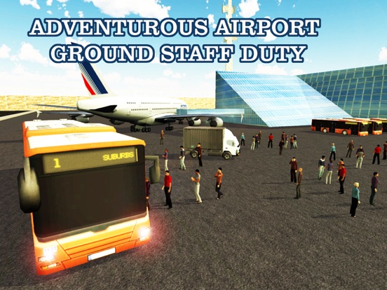 Скачать игру Симулятор летного экипажа аэропорта и вождение 3D-