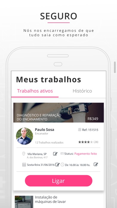 Captura de tela do iPhone 4