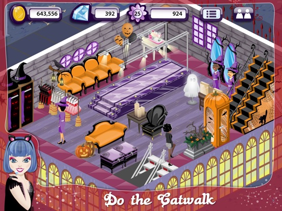 Screenshots of Fashion Design World - Halloween Edition for iPad