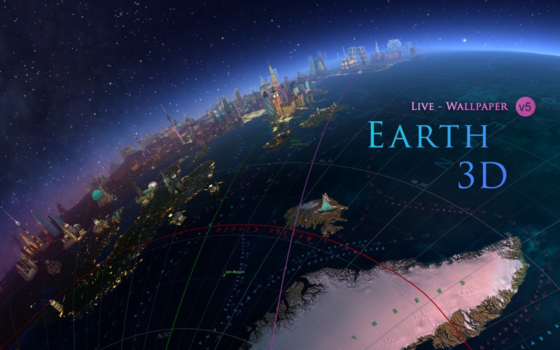 Earth 3D 앱스토어 스크린샷