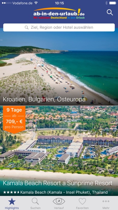 Dating app urlaub