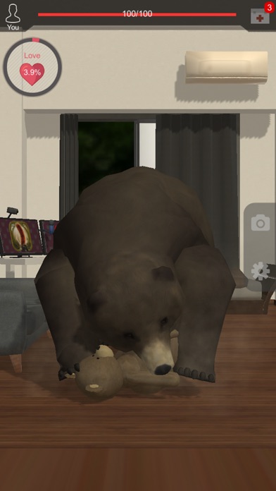 くまといっしょ - 恐怖のクマ育成ゲーム screenshot1