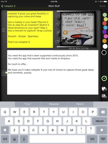 Captura de pantalla del iPad 4
