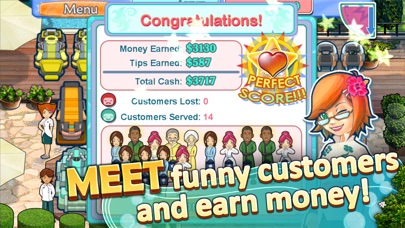 Screenshots of Sally's Spa Lite for iPhone