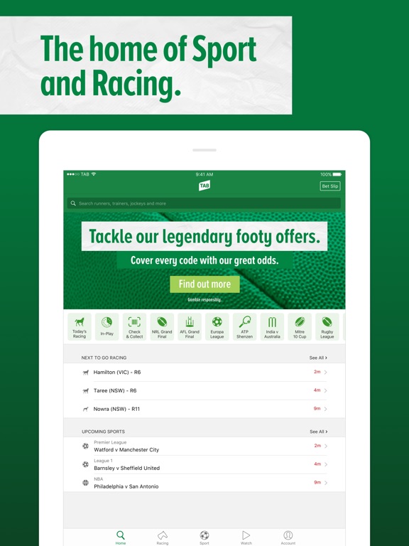 TAB – Racing & Sports Bettingのおすすめ画像1