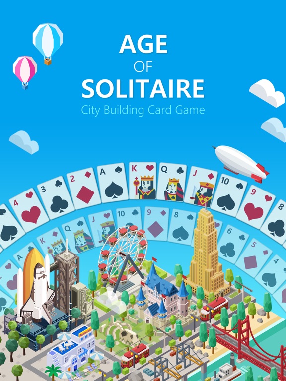 Age of Solitaire : Build City на iPad