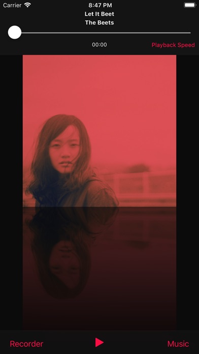 Reverse Music Player screenshot1
