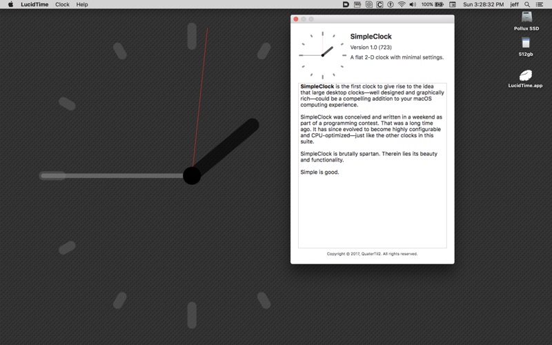 LucidTime Offers Elegantly Understated Desktop Clocks for Mac OS X Image