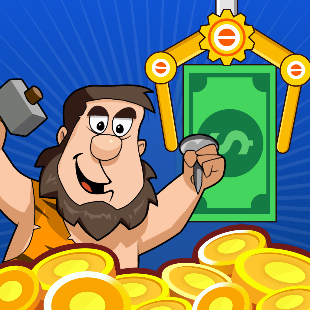 Coins Game - Win Reward in the Stone Age App Icon