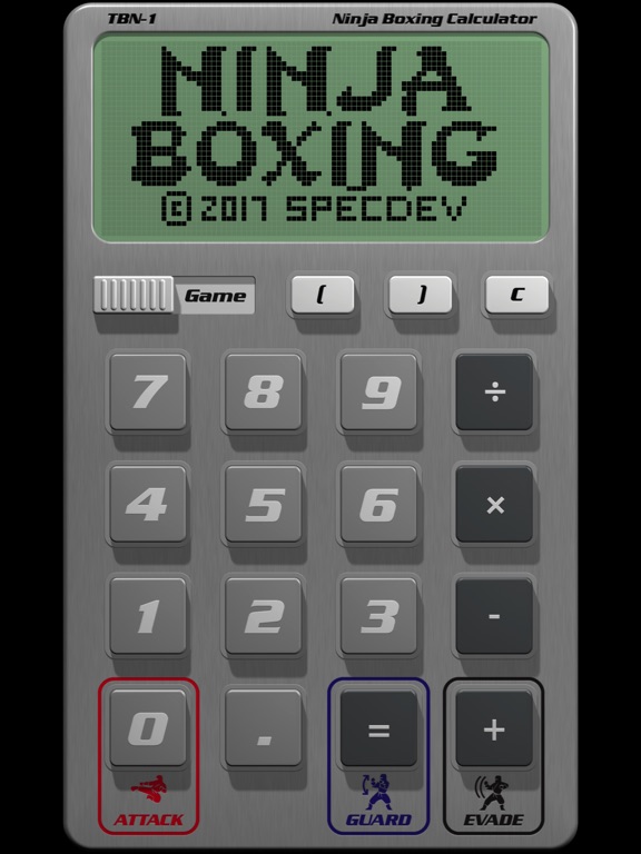Ninja Boxing Calculator  