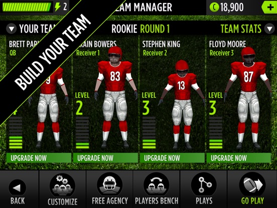 Screenshots of GameTime Football with Mike Vick : A Real Quarterback Sports Game for iPad