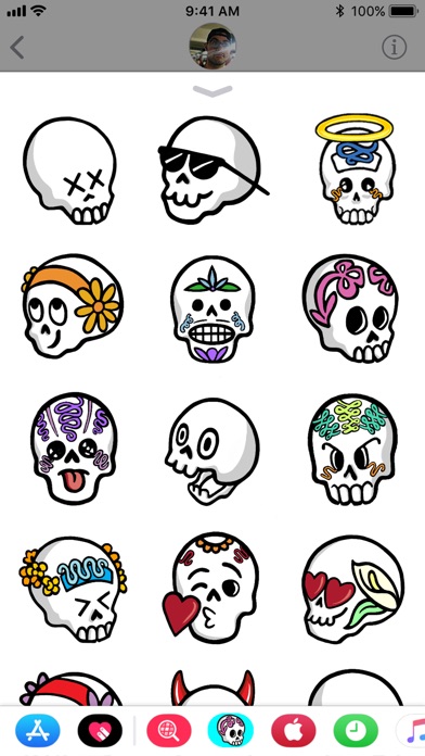 Sugar Skull Stickers Vol1 review screenshots