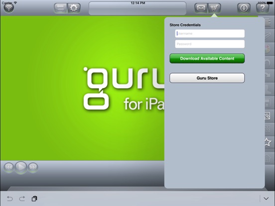 Captura de pantalla del iPad 4
