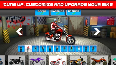 Screenshots of Bike Traffic Race Mania a Real Endless Road Racing Run Game for iPhone