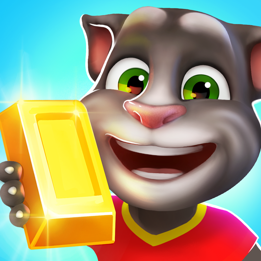 Talking Tom Gold Run: Endless Running Adventure App Icon