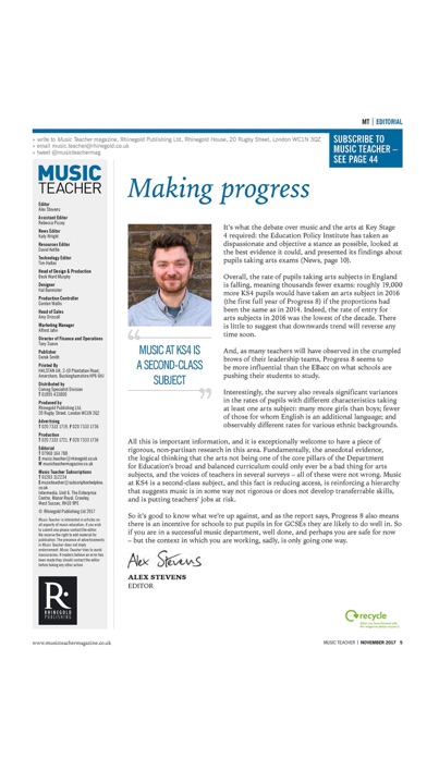 Music Teacher Magazine review screenshots