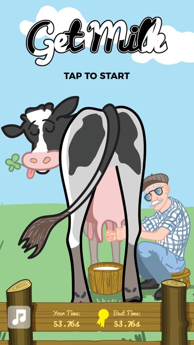 GetMilk – Cow milking simulator Screenshot on iOS