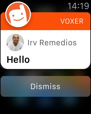 Captura de pantalla del iPhone 1
