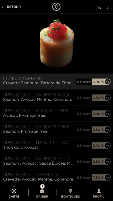 Capture d’écran iPhone 3