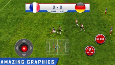 Screenshots of Play real soccer 2016 league cup - Top new free futsal and football games Euro France Germany Italy Spain Edition for iPhone