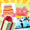 Birthday Greeting Cards - Text on Pictures: Happy Birthday Greetings birthday cards 
