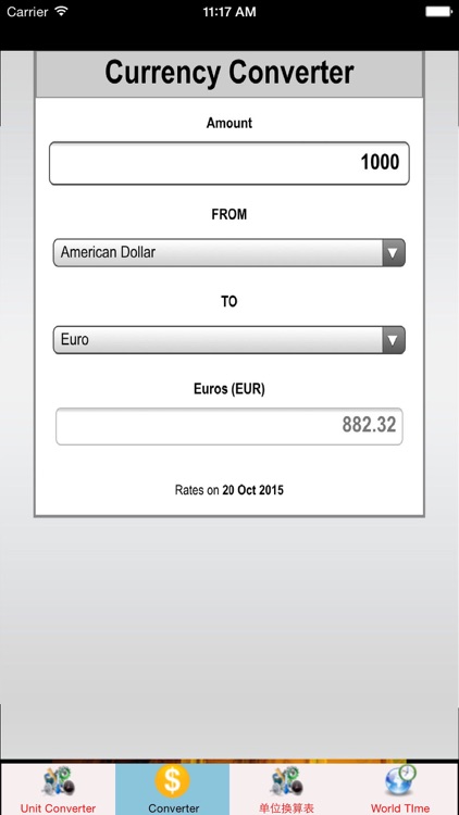 Unit Converter 单位换算表world Time Clock Currency Converter By Janice Ong