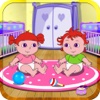 Alice's playingtime with baby twins - free kid games baby kid games 