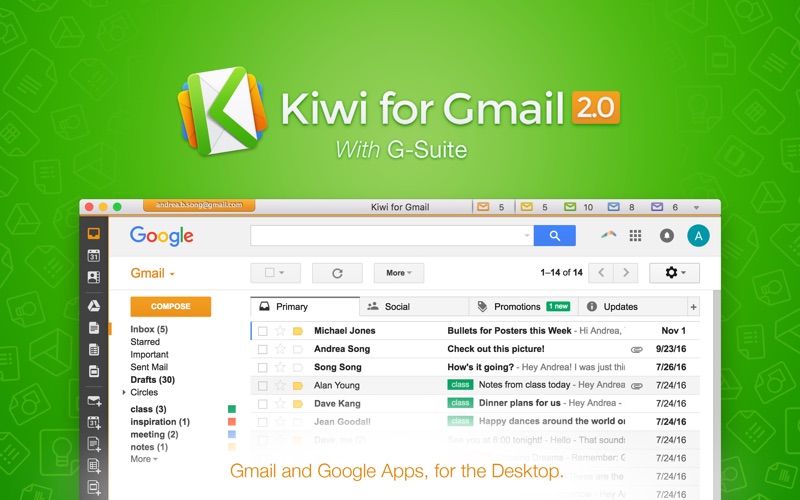 Kiwi for Gmail 앱스토어 스크린샷