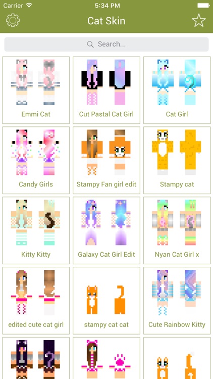 Cat Skins - Best Skins for Minecraft PE & PC by Paritaben Makadiya