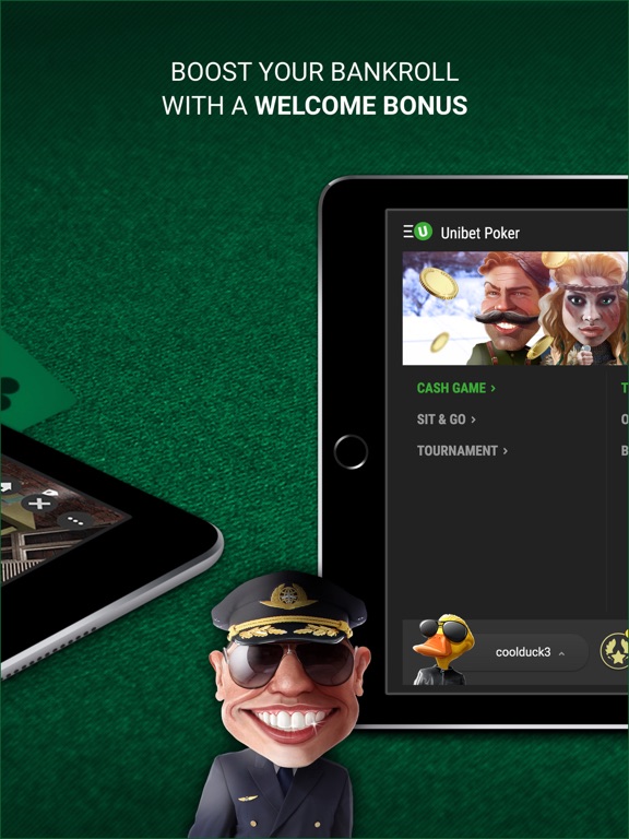 Unibet poker v mobilu