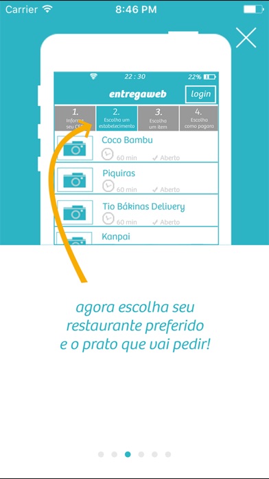Captura de tela do iPhone 3