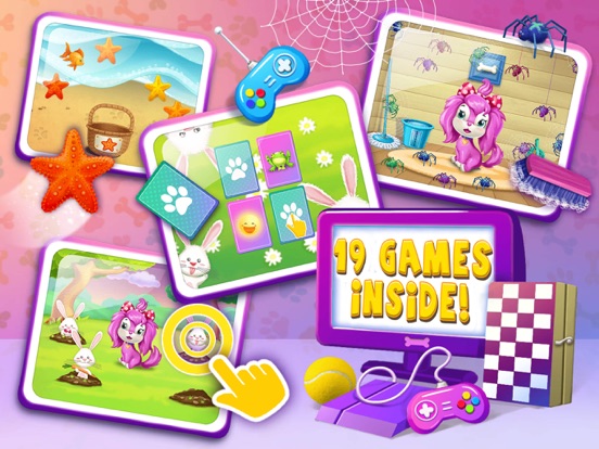 Скачать Pink Dog Mimi - My Virtual Pet Puppy Care & Games
