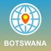 Botswana Map - Offline Map, POI, GPS, Directions botswana map 
