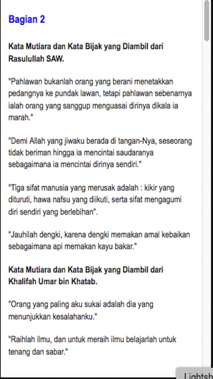 Kata Mutiara Islam By Muhammad Harizka Rahmanto
