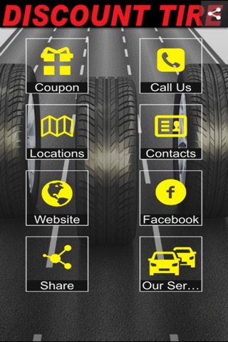 Screenshot of Discounts Tires