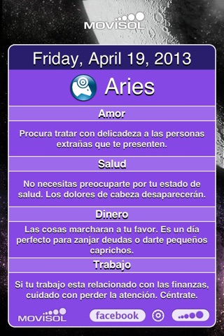 Captura de pantalla del iPhone 3