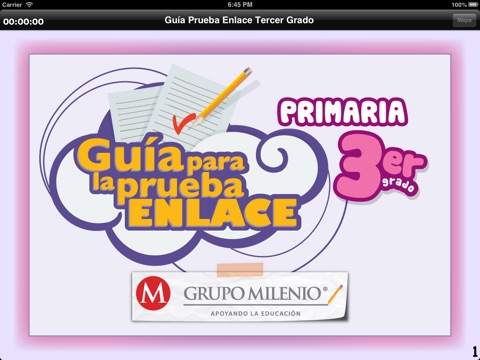 Captura de pantalla del iPad 1