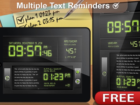 Скриншот из Cool Alarm Clock & Day Reminder Free