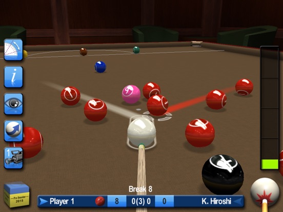 Screenshots of Pro Snooker 2015 for iPad