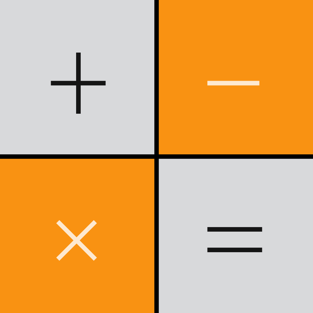 Calculator+ - Hide photos & videos, protect albums in private folder vault App Icon