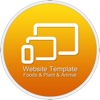 Website Template (Foods & Plant & Animal) With Html Files Pack3