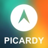 Picardy, France Offline GPS : Car Navigation picardy region of france 