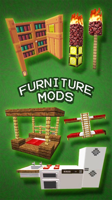 Screenshots of Furniture Mods FREE - Best Pocket Wiki & Tools for Minecraft PC Edition for iPhone